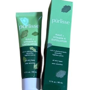 Purlisse Kale & Vitamin K Exfoliator, All Skin Types, Detoxifies, 1.7 oz, NIB